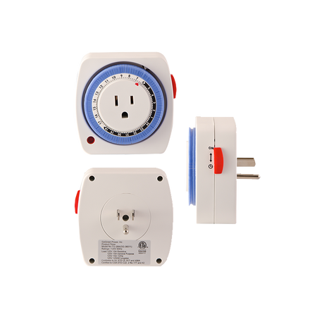 GoGreen Power GG-36011 24 Hour Timer-15 Amps- 125V