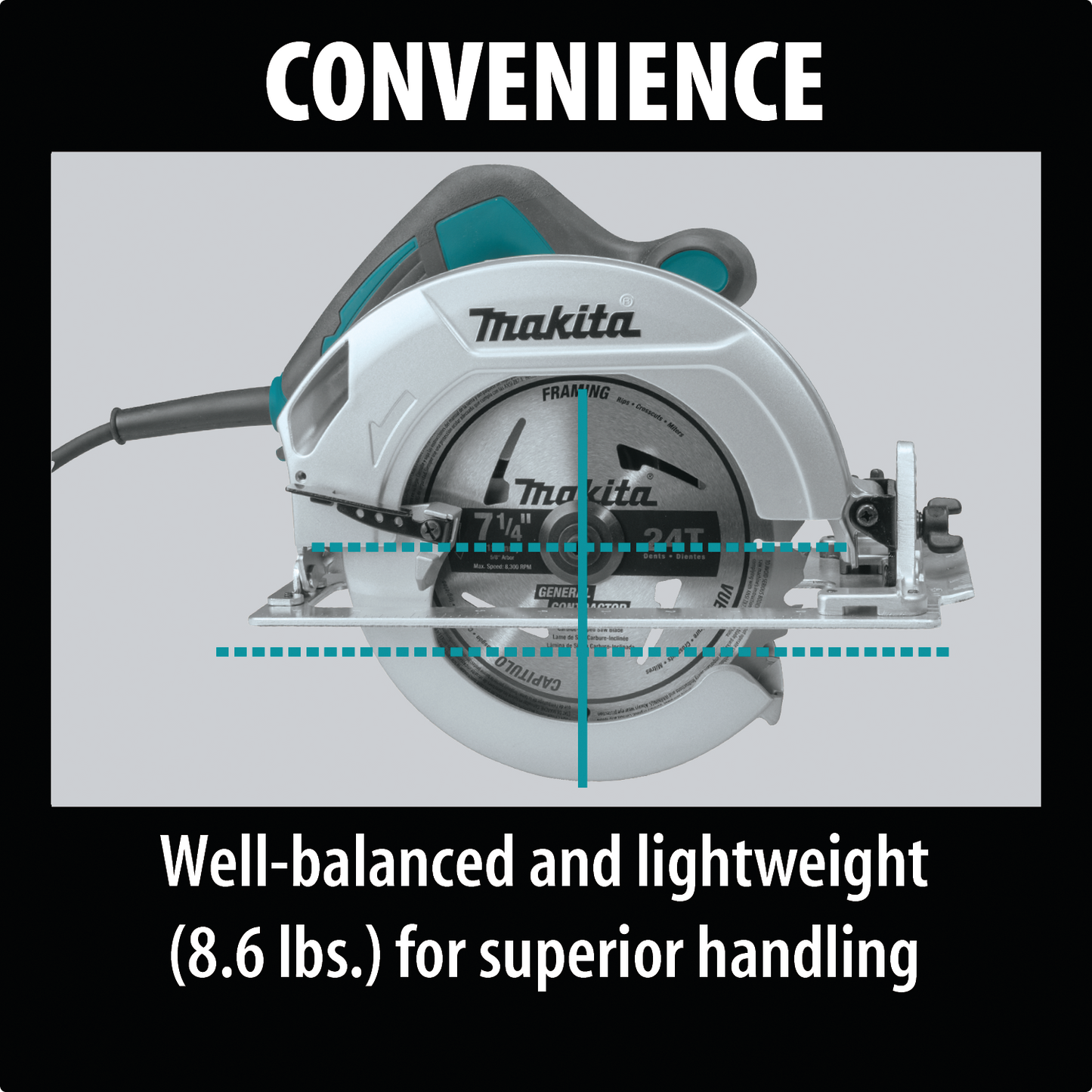 Makita HS7600 7˜1/4" Circular Saw