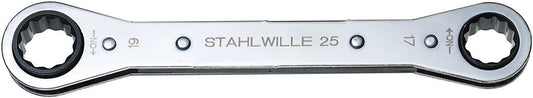 Stahlwille 41131213 25 12 X 13 RATSCHENRINGSCHLUESSEL Ratchet Ring Wrench