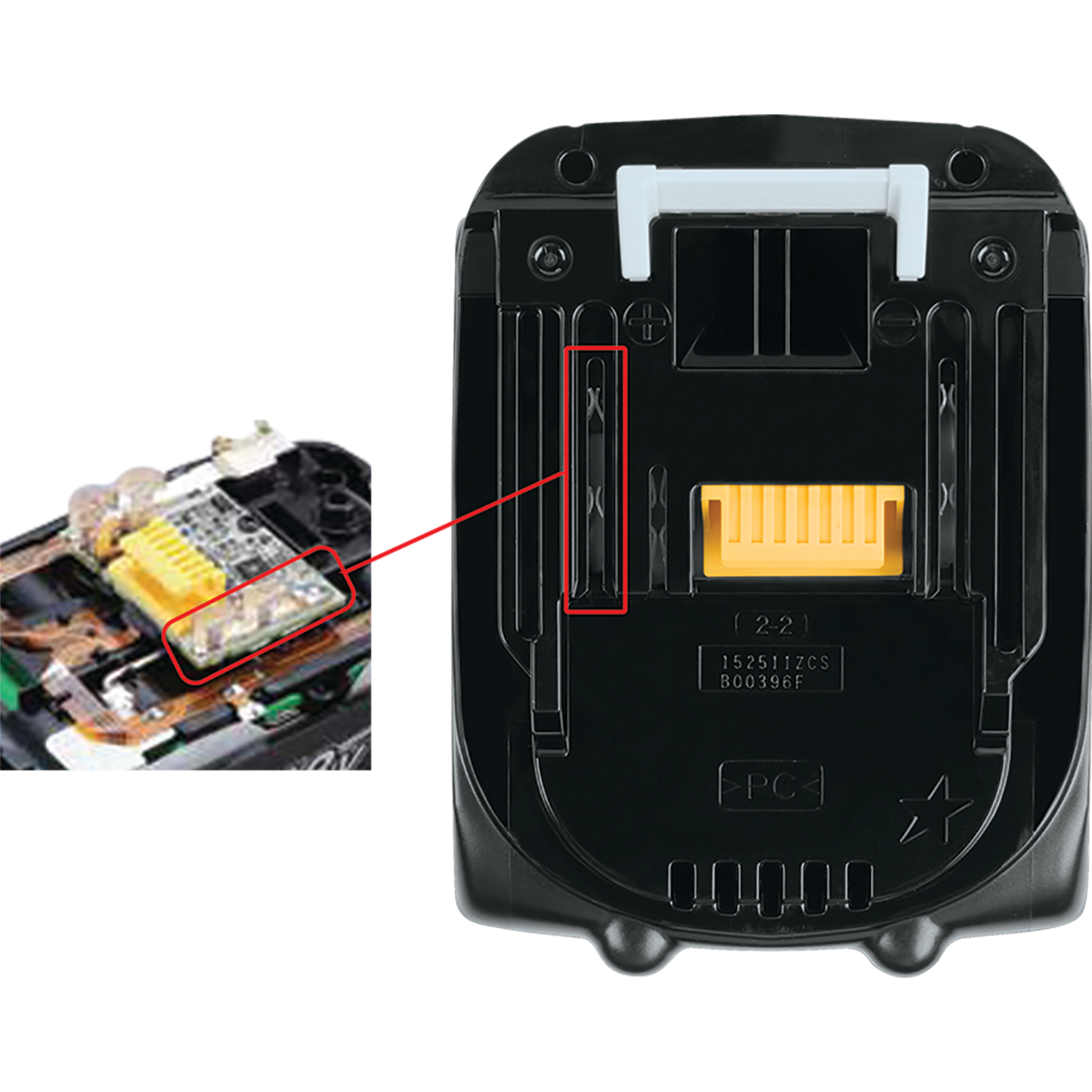 Makita BL1430B 14.4V Lithium‘Ion 3.0Ah Battery