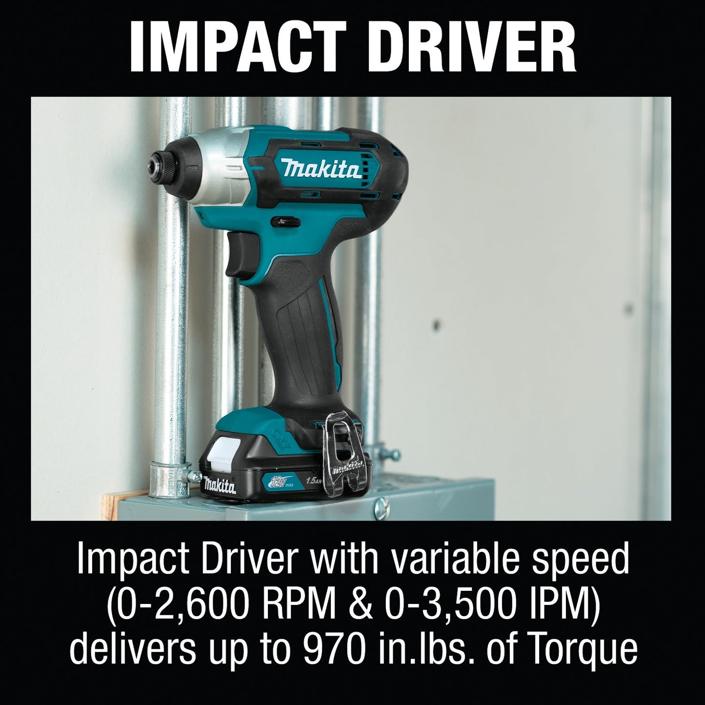 Makita CT232 12V max CXT® Lithium‘Ion Cordless 2‘Pc. Combo Kit (1.5Ah)