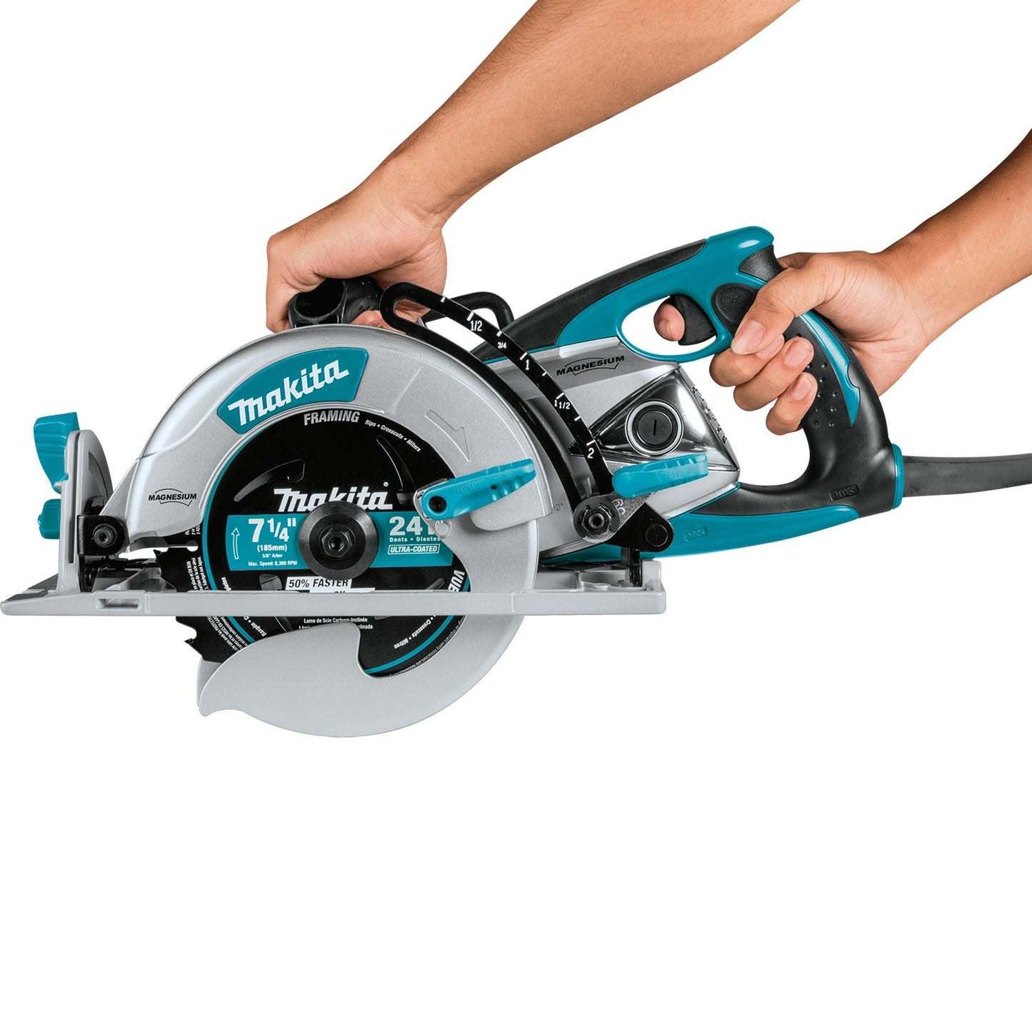 Makita 5377MG 7‘1/4" Magnesium Hypoid Saw