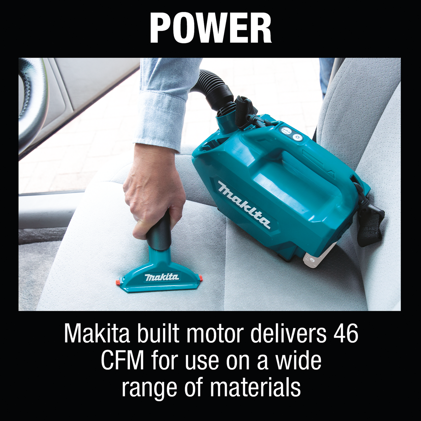 Makita LC09Z 12V max CXT® Lithium‘Ion Cordless Vacuum, Tool Only