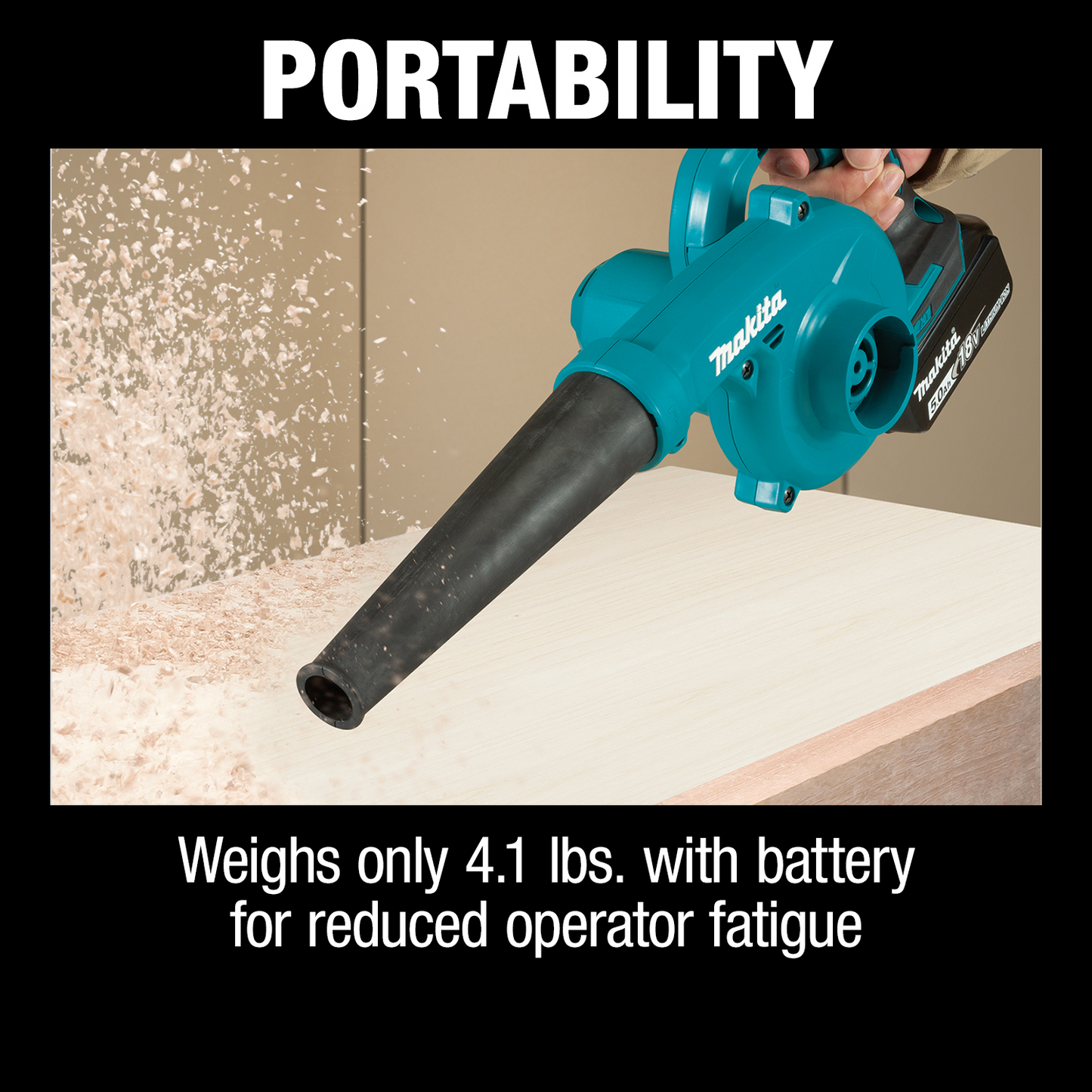 Makita XBU05ST1 18V LXT® Lithium‘Ion Cordless Blower Kit (5.0Ah)