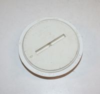 Jones Stephens C61034 3" x 4" PVC Fit-Flush Cleanout with 3" IPS Countersunk Plug