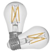 Feit Electric BPA1575950CAFIL/2/RP 10W (75W Replacement) Daylight (5000K) E26 Base A15 Dimmable Enhance Filament LED (2-Pack)