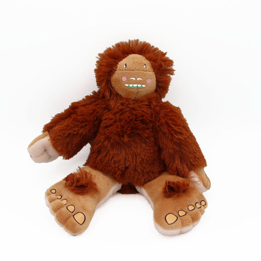 Paradise Clay PAR241 Baby Bigfoot Has Big BIG Feet - Plush