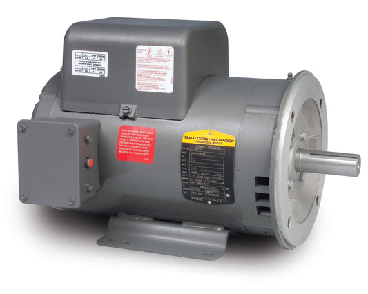 Baldor CL1408TM 3HP, 1725RPM, 1PH, 60HZ, 184TC, 3634LC, OPEN