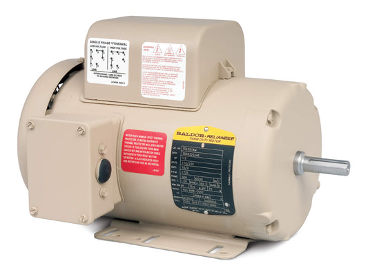 Baldor FDL3611M 2HP, 1725RPM, 1PH, 60HZ, 184, 3634L, TEFC, F1, N