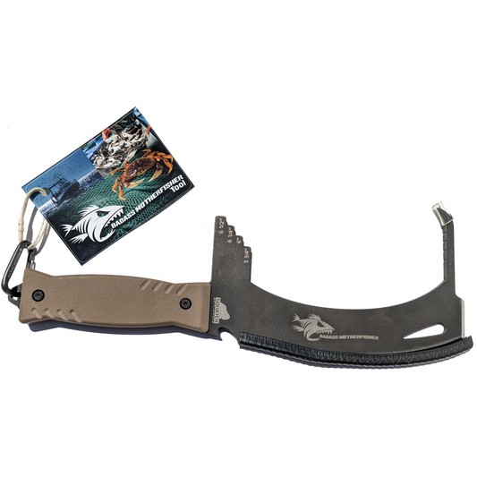 Paradise Clay BAM001 BAM! - Badass Motherfisher - Stainless Steel Multi-tool