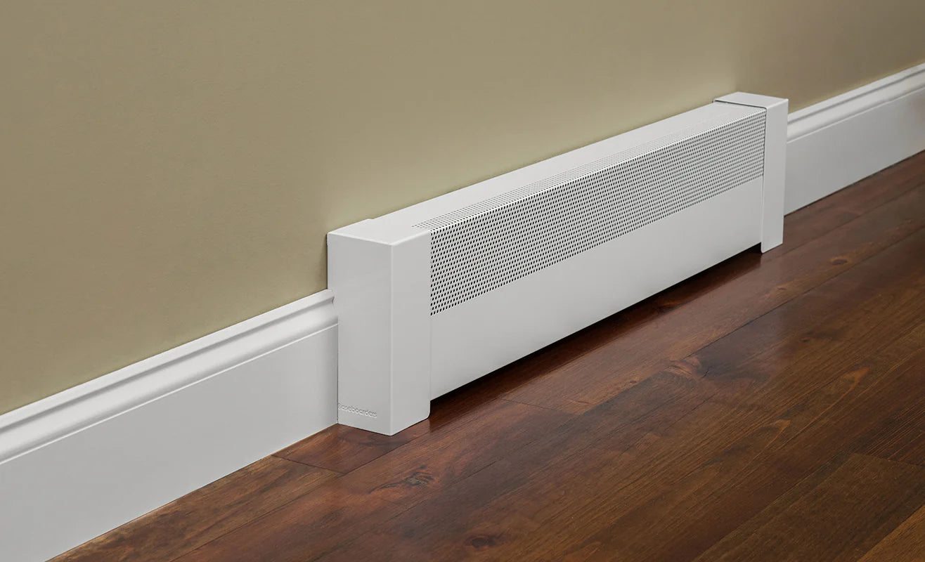 Baseboarders BC001-WHT Basic Baseboard Heater Cover