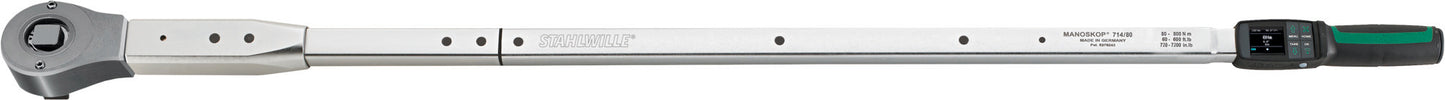 Stahlwille 96501080 714R/80 Angle And Torque Wrench Manoskop®