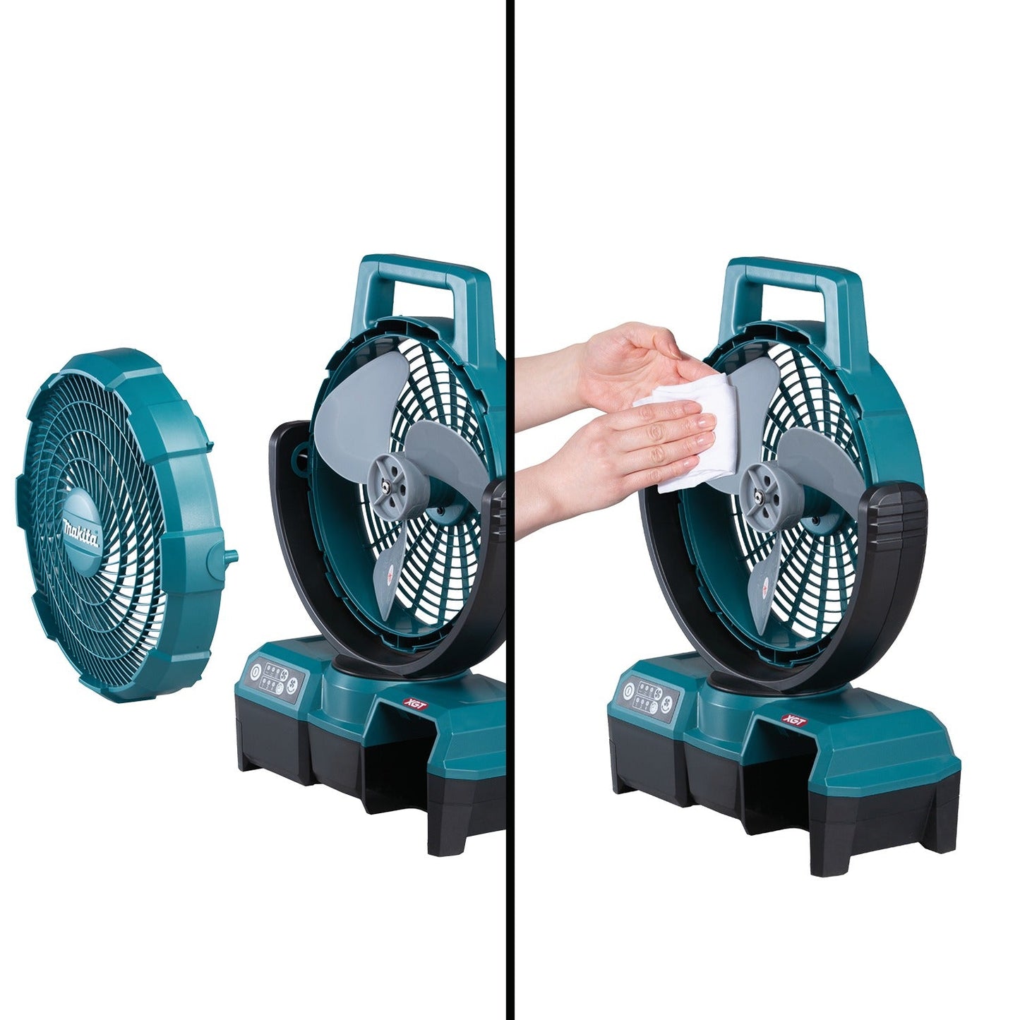 Makita CF001GZ 40V max XGT® Cordless/Corded 9‘1/4" Fan, Tool Only