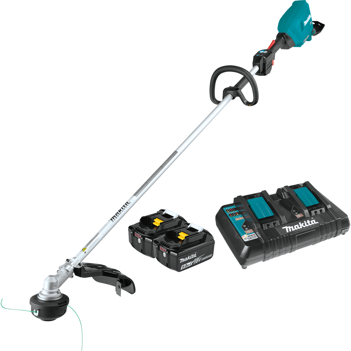 Makita XRU18PT 36V (18V X2) LXT® Brushless String Trimmer Kit (5.0Ah)