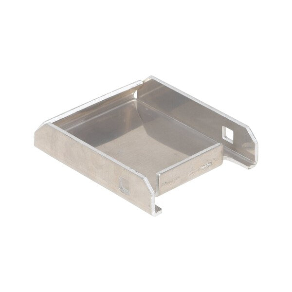 Vestil CST-CP-A-400X412 Aluminum Caster Pad 4 In. x 4-1/2 In. Top Plate Silver