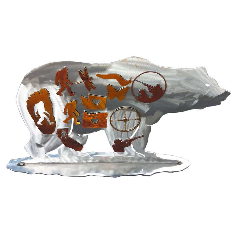 Paradise Clay PAR163 Bear STAND-UP DISPLAY
