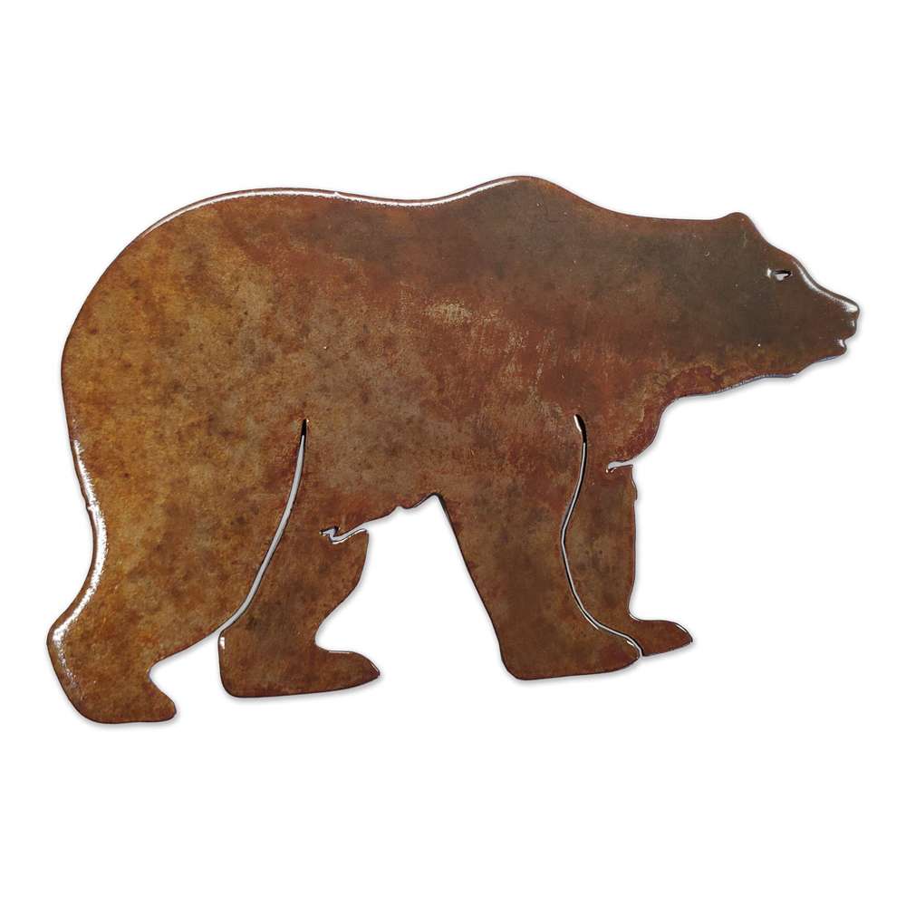 Paradise Clay PAR091 Grizzly Bear Magnet