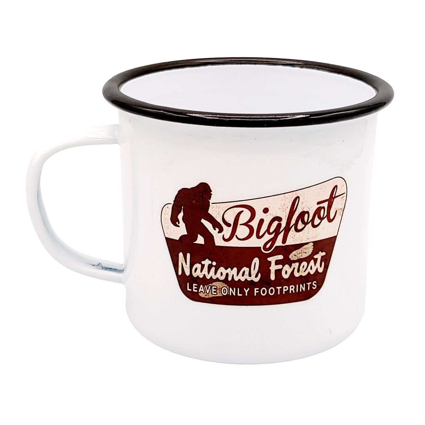 Paradise Clay CCC040 Bigfoot National Forest Believe - 16 oz Vintage Campfire Mug