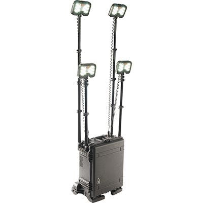 Pelican 9470M REMOTE AREA LIGHTING SYSTEM with MOBILITY BLACK