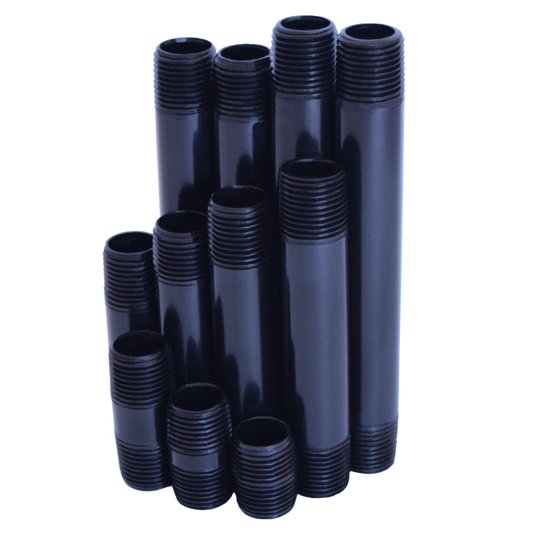 Legend Valves 355-256 E-Series Black Iron Nipple Run