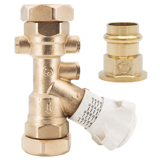Legend Valves 800-774LP-NF 3/4" LegendConnect Balancing Valve Body with LegendPress Connectors