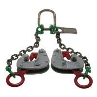 CAMPBELL® 0315024 5/0 Bk Straight Link Machine Chain (100 FT)