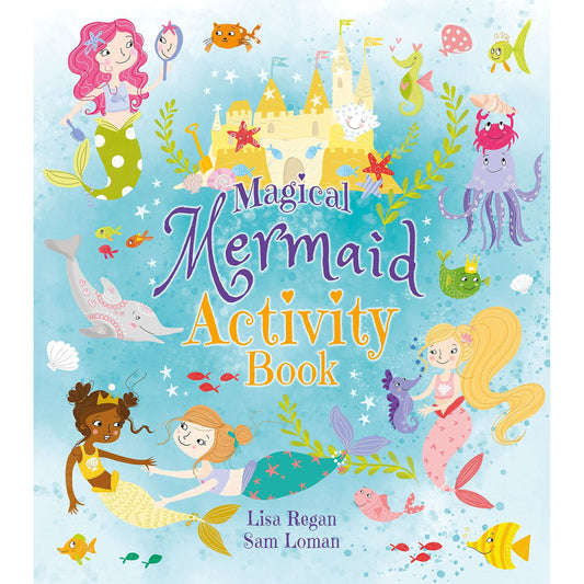 Paradise Clay BMP038 Magical Mermaid Activity Book - Book