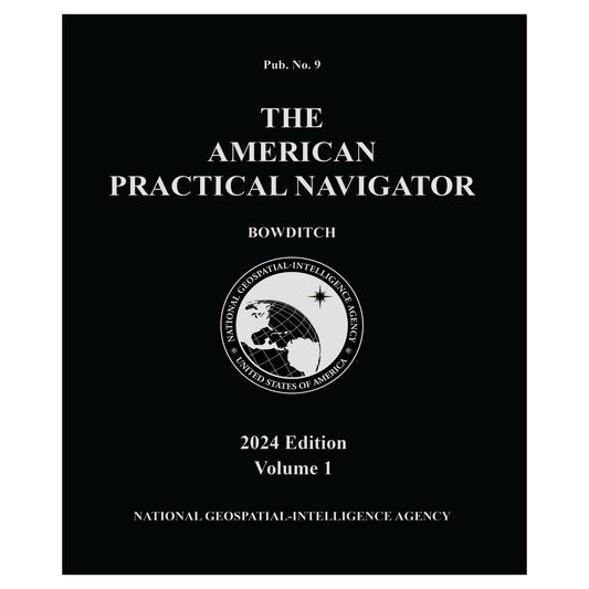 Paradise Clay IHP_BD24V1 2024 American Practical Navigator - Bowditch - Volume 1 - Paperback Book