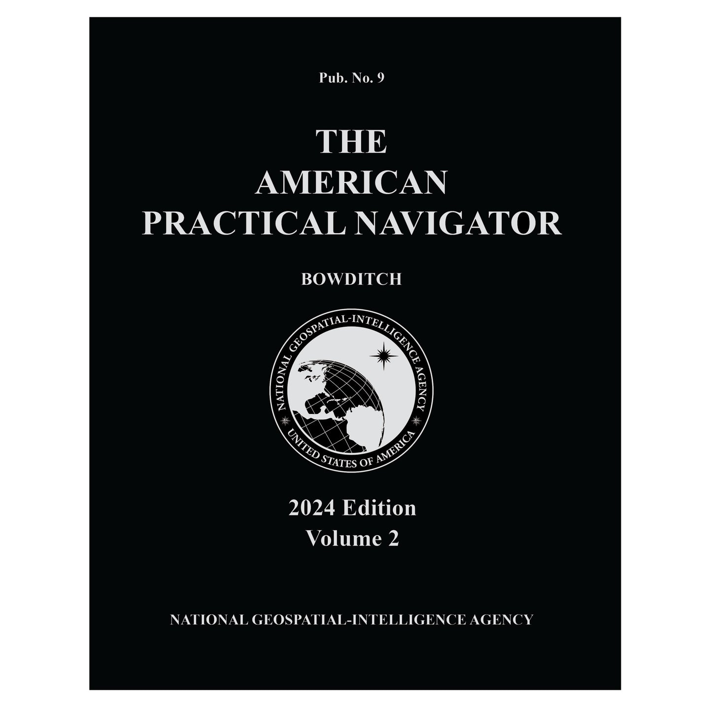 Paradise Clay IHP_BD24V2 2024 American Practical Navigator - Bowditch - Volume 2 - Book