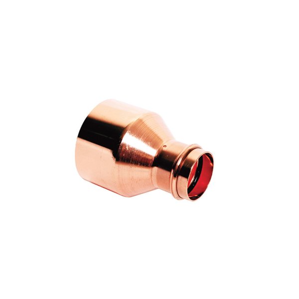 Everflow FPRC3014 3 x 1 1/4 Copper Reducer, FTG x P, 3'' x 1-1/4''