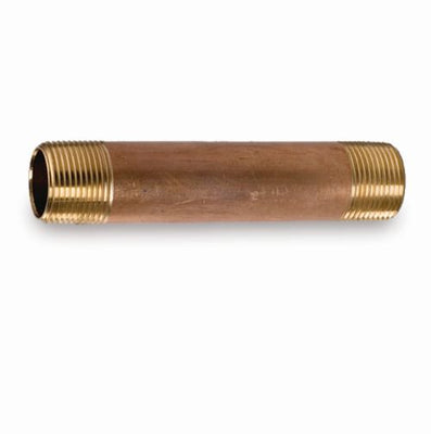 Everflow NPBR2512  2-1/2" x 12" Brass Nipple