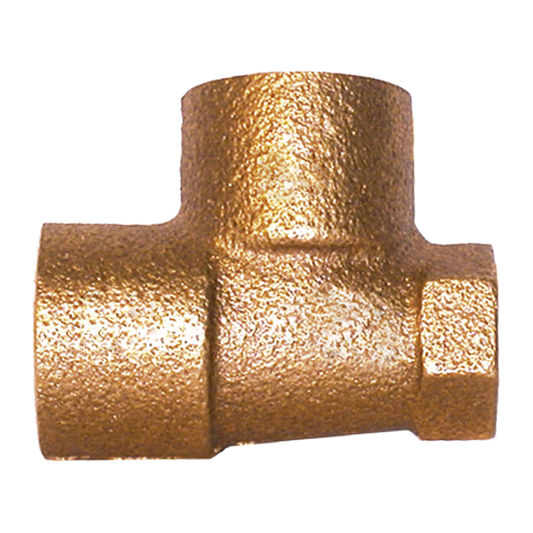 Legend Valves 302-373 1/2" Cast Brass Sweat x FNPT Tee