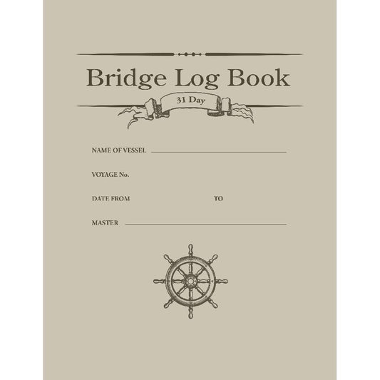 Paradise Clay IHP_BLOG31 Bridge Log Book (31 day) - Book