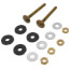 Jones Stephens C03212 5/16" x 3" Tank to Bowl Bolt Set with Brass Bolt and Hex Nut, 50 Pairs, Bagged