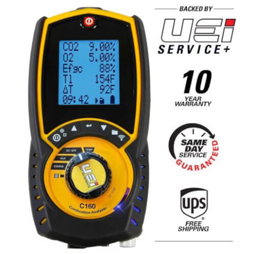 UEI Test C160 Flue Gas Analyzer