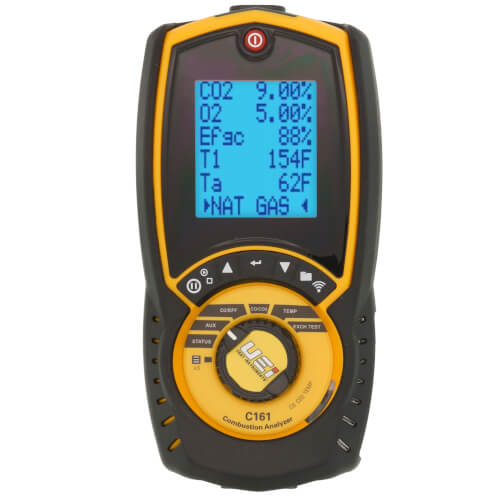 UEI Test C161 Flue Gas Combustion Analyzer