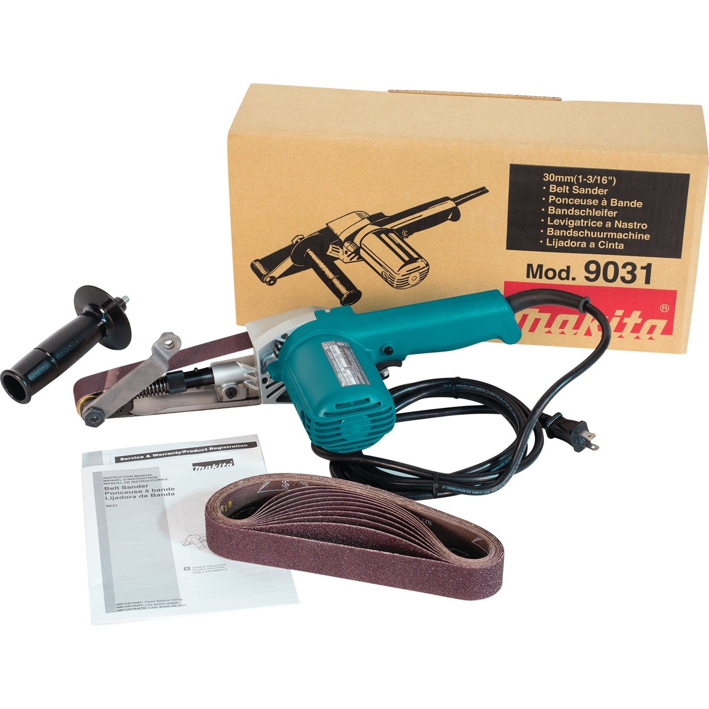 Makita 9031 1‘1/8" x 21" Belt Sander