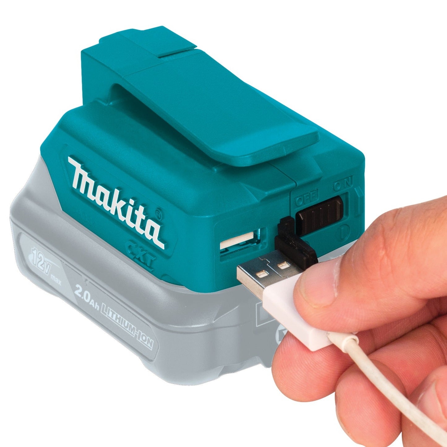 Makita ADP06 12V max CXT® Lithium‘Ion Cordless Power Source, Power Source Only