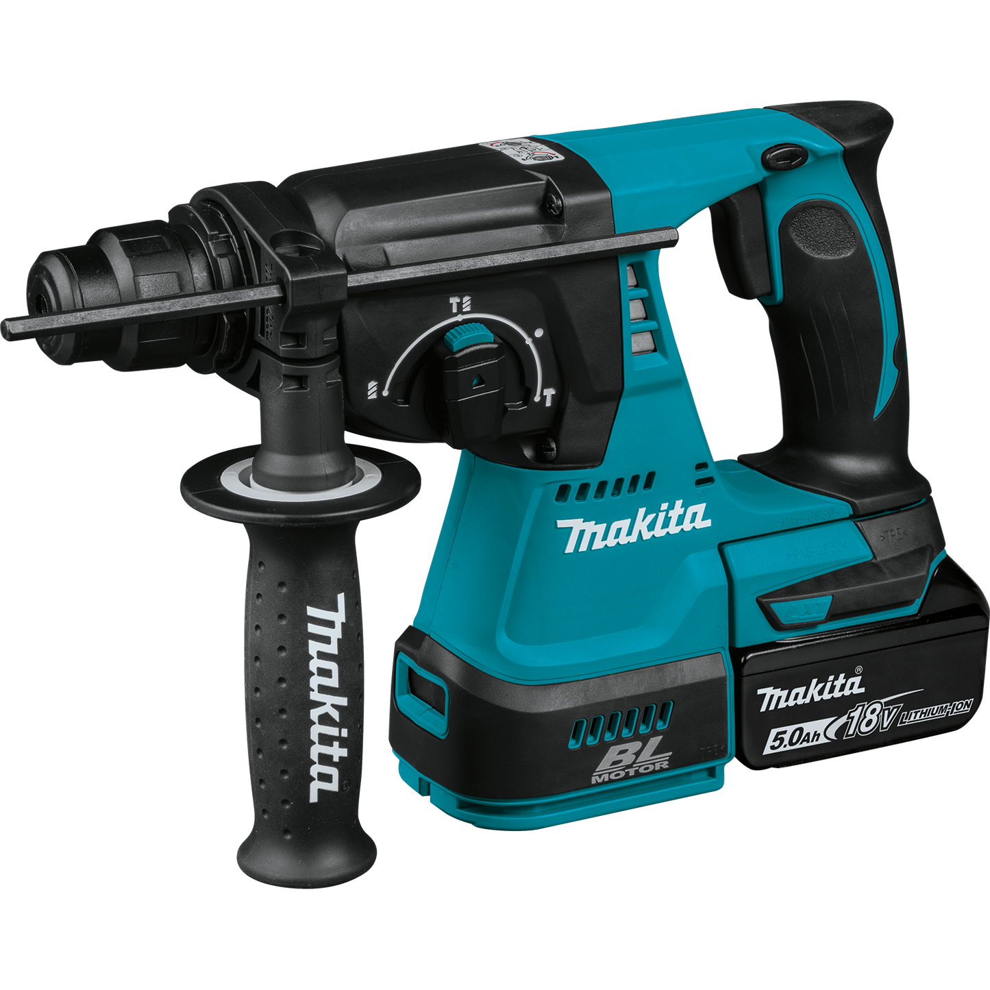 Makita XRH01T 18V LXT® Lithium‘Ion Brushless Cordless 1" SDS‘PLUS Rotary Hammer Kit (5.0Ah)