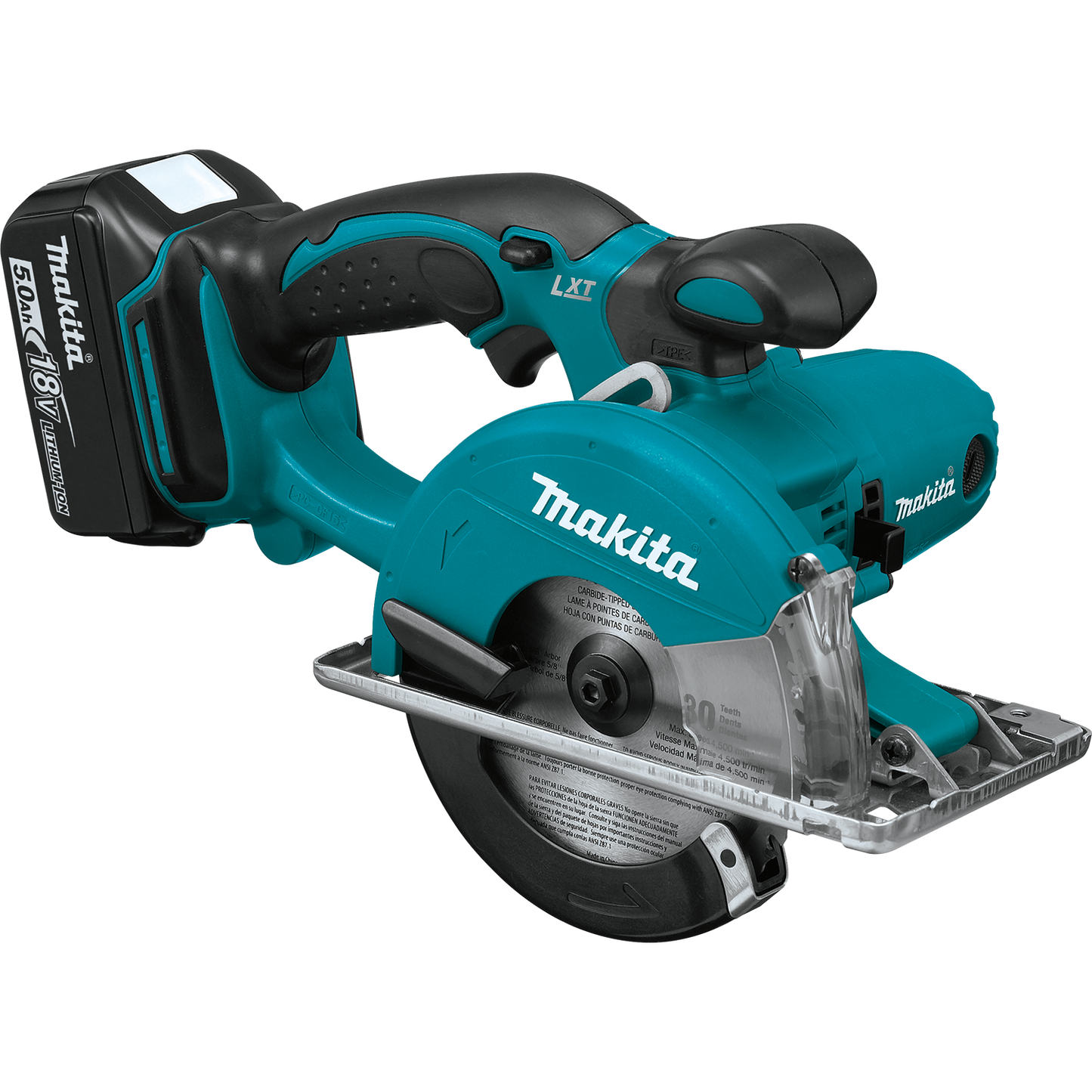 Makita XSC01T 18V LXT® Lithium‘Ion Cordless 5‘3/8" Metal Cutting Saw Kit (5.0Ah)