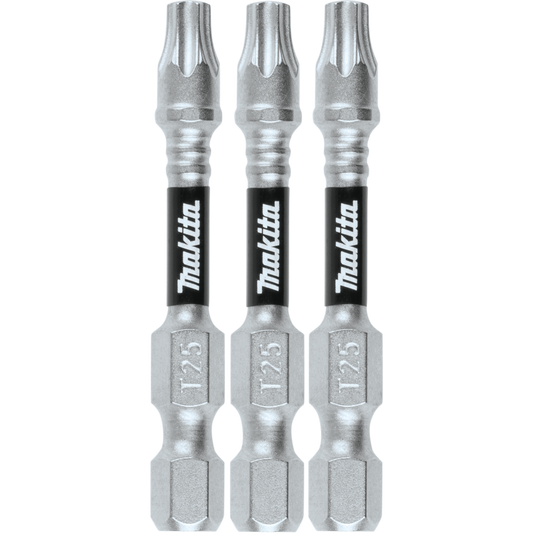 Makita E-00854 Impact XPS® T25 Torx 2" Power Bit, 3/pk