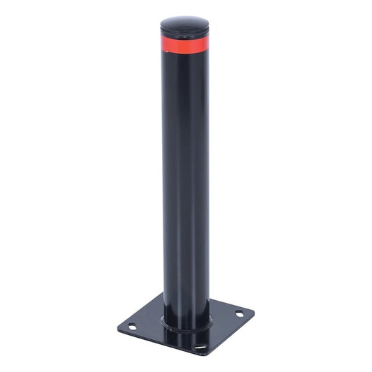 Vestil BOL-G-24-3.5 STEEL PIPE SAFETY BOLLARD GARAGE 24 X 3-1/2 IN BLACK