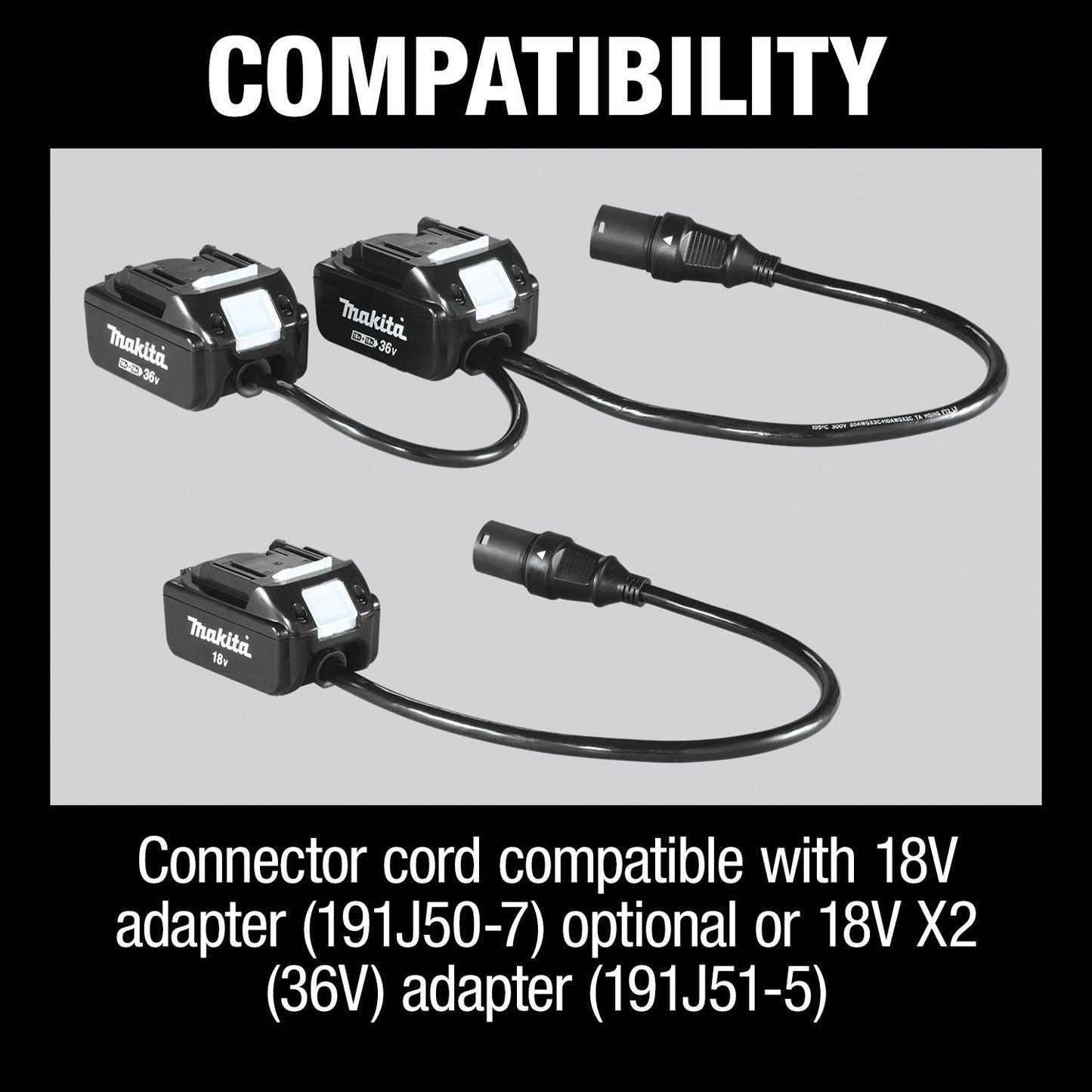 Makita PDC01 Connectx, Lxt®, Lxt® X2 And Xgt® Portable Backpack Power Supply