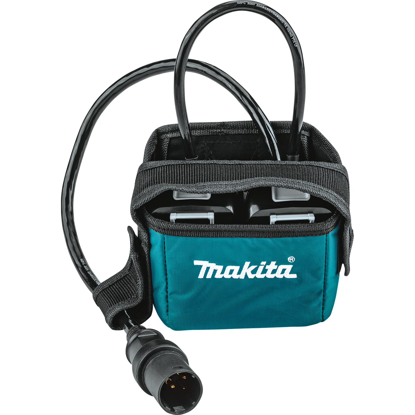 Makita PDC01G6 ConnectX,, LXT®, LXT® X2 and XGT® Portable Backpack Power Supply with 6 Batteries (6.0Ah)