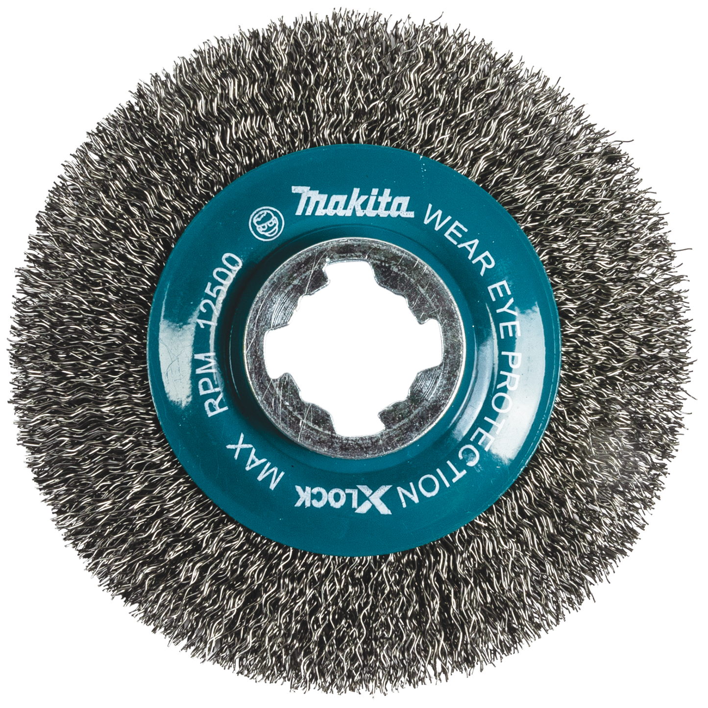 Makita D-72665 X‘LOCK 4‘1/2" Carbon Steel Crimped Wire Wheel Brush