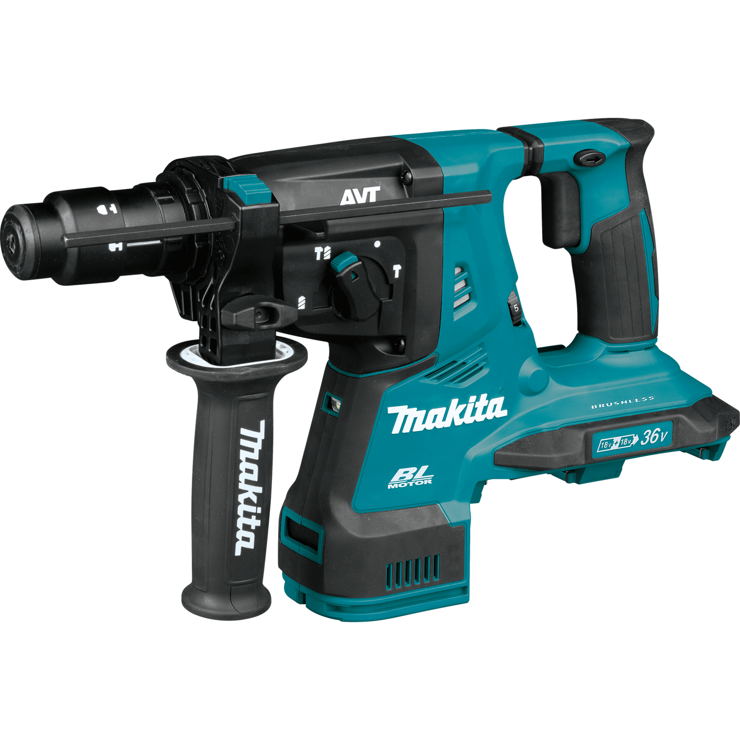 Makita XRH11Z 36V (18V X2) LXT® Brushless 1‘1/8" SDS‘PLUS AVT® Rotary Hammer, AFT®, AWS® Capable, Tool Only