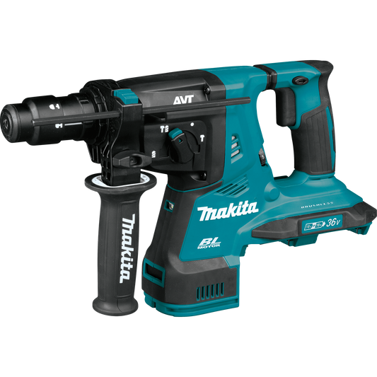 Makita XRH11Z 36V (18V X2) LXT® Brushless 1‘1/8" SDS‘PLUS AVT® Rotary Hammer, AFT®, AWS® Capable, Tool Only