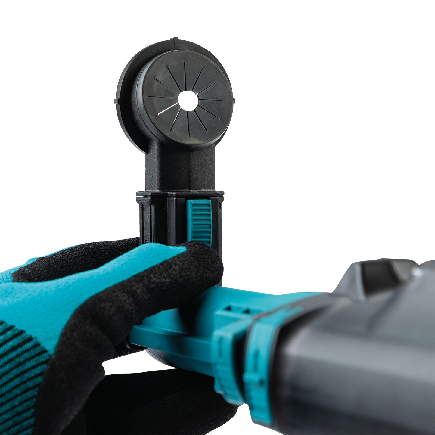 Makita DX14 Dust Extractor Attachment with HEPA Filter Cleaning Mechanism