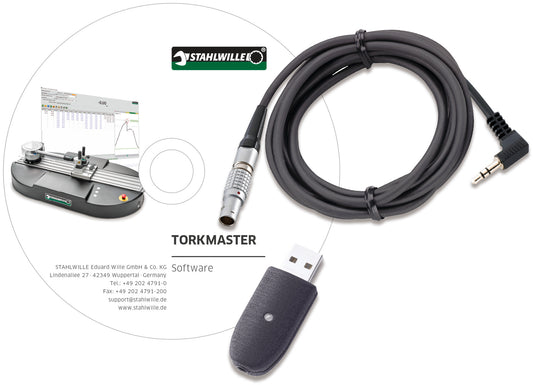 Stahlwille 96583631 7759-6 Usb Adapter, Cable And Software Torkmaster