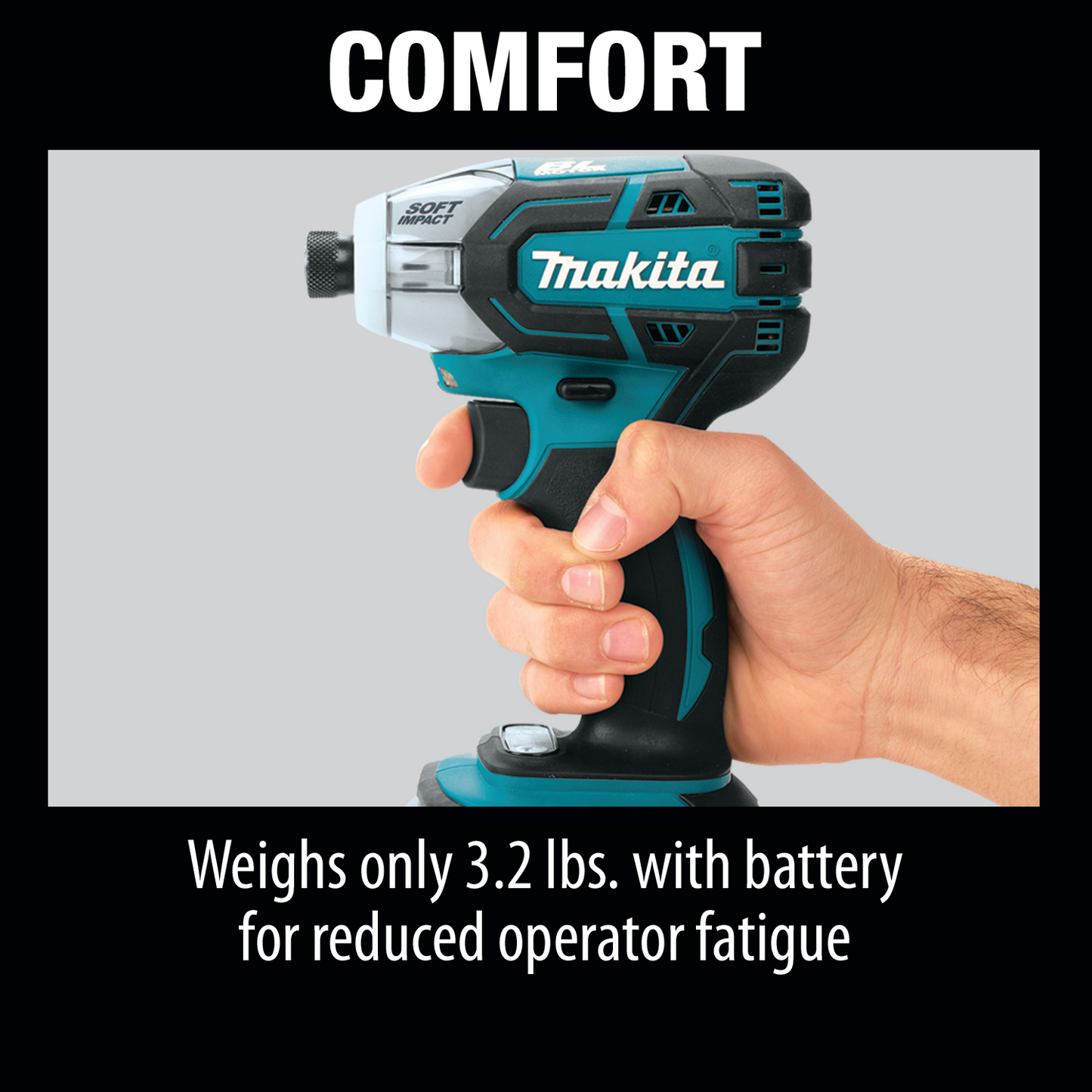 Makita XST01Z 18V LXT® Lithium‘Ion Brushless Cordless Oil‘Impulse 3‘Speed Impact Driver, Tool Only